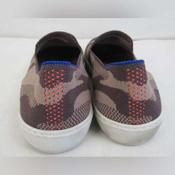 Rothy’s Retired Taupe Camo Print Sneaker Slip On Size 11 - Picture 4 of 11